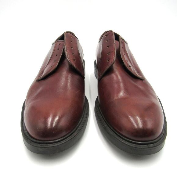 THE BOOT NEW YORK ADAM DERRICK MICK BURNISHED BROWN OXFORD SZ 10 1/2 main image 7